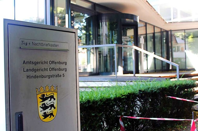 Am Landgericht Offenburg wird verhandelt.  | Foto: Wolfgang Achnitz