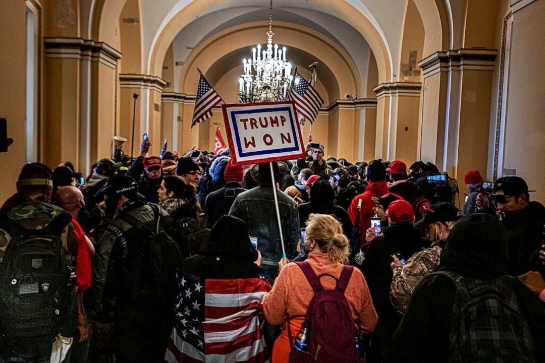 Sturm auf das Kapitol in den USA durch einen aufgepeitschten Mob  | Foto: Michael Nigro (imago)