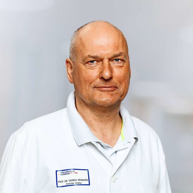 Chefarzt Thomas Reinhard  | Foto: Klinik fr Augenheilkunde