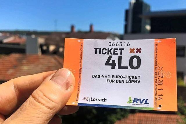 Das Ein-Euro-Ticket in Lrrach ist beliebt, aber politisch umstritten