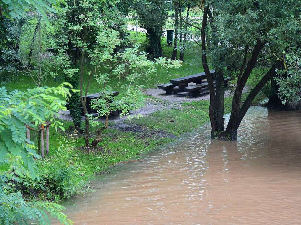 An der Kandermndung bei Mrkt