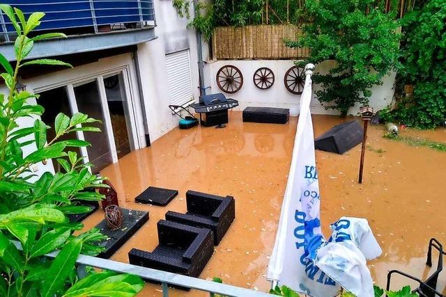 Hochwasserlage im Kreis Lörrach: Kreisbrandmeister gibt leichte Entwarnung