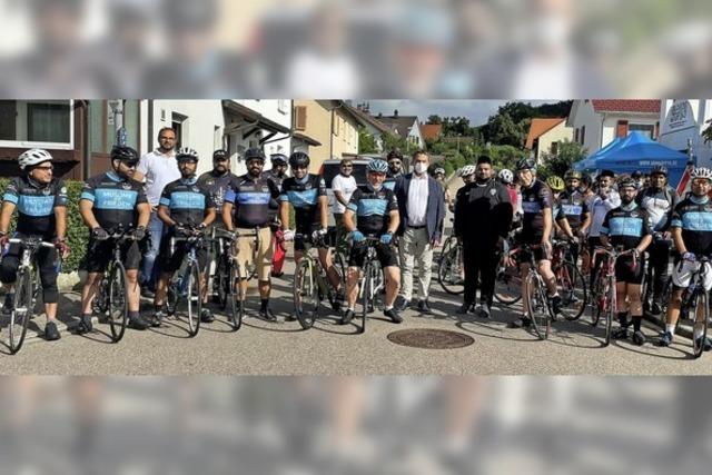 Radfahren gegen Hass und für Frieden