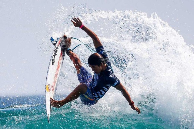 Kanoa Igarashi, Surf-Champion im Land ...e und Medaillenkandidat fr die Spiele  | Foto: Zhao Hanrong