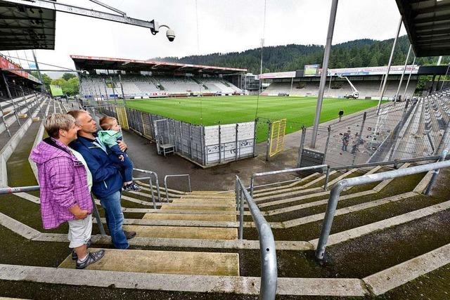 Das SC-Stadion ldt ein zum Abschiedsbesuch