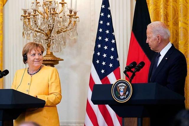 Warmer Neustart der deutsch-amerikanischen Beziehungen