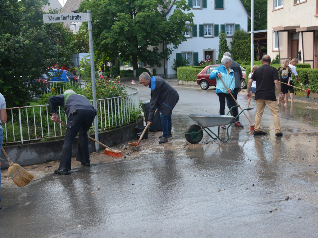 Unwetterschden in Inzlingen