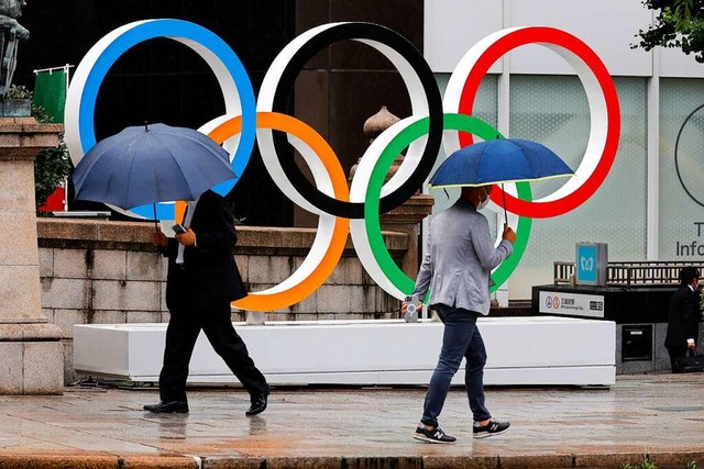 Die Spiele spalten die Menschen, der R...en Olympia-Dress ffentlich zu zeigen.  | Foto: Rodrigo Reyes Marin via www.imago-images.de