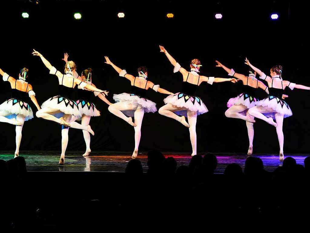 Die Ballettschule Dance Generation Staufen prsentierte im groen Zelt der Kulturbaustelle mit dem Tanztheater 