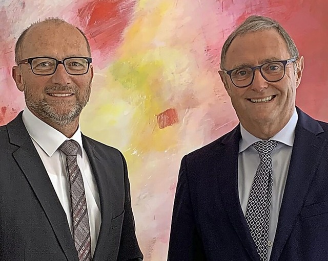 Georg ckert wird Nachfolger von Lothar Mller (rechts).  | Foto: Privat