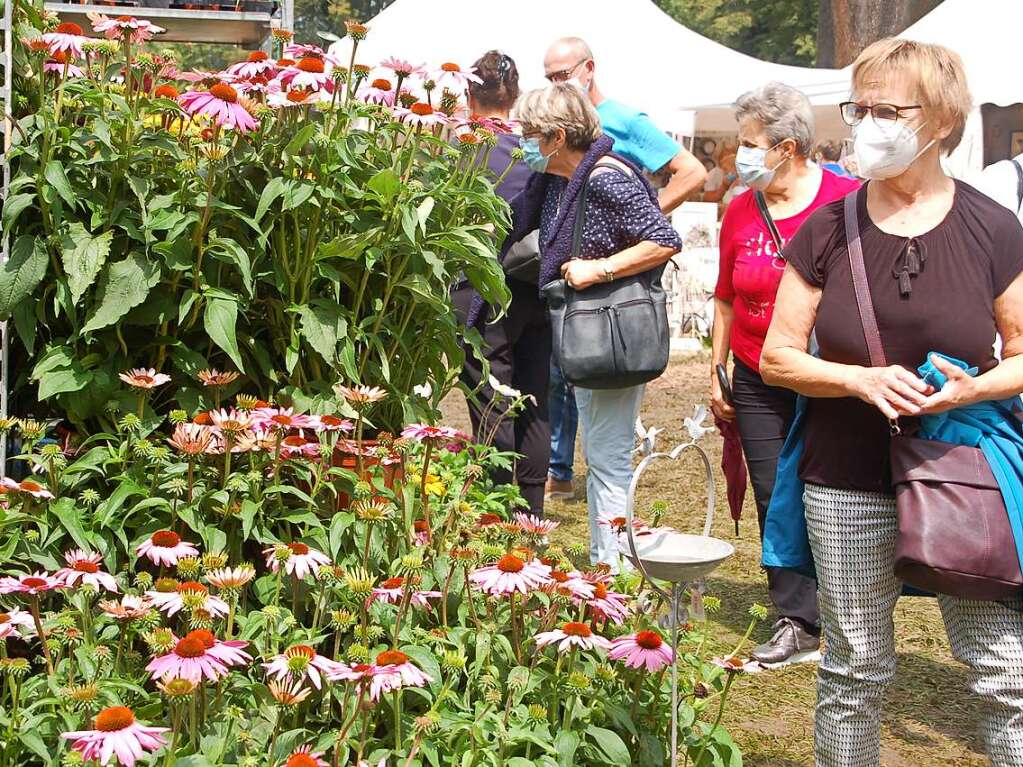 Pflanzen, Kunst und Kulinarisches: Die 18. Gartenmesse Diga hat an diesem Wochenende auf Schloss Beuggen stattgefunden.