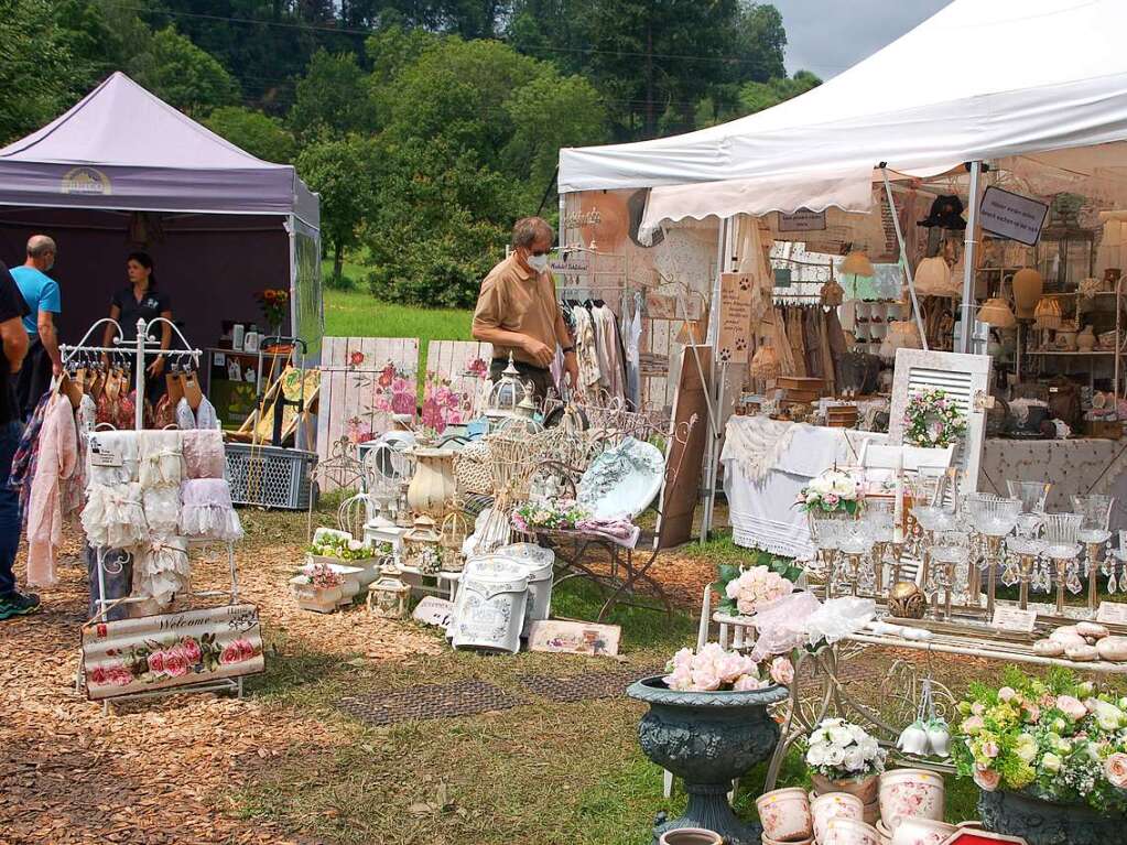 Pflanzen, Kunst und Kulinarisches: Die 18. Gartenmesse Diga hat an diesem Wochenende auf Schloss Beuggen stattgefunden.