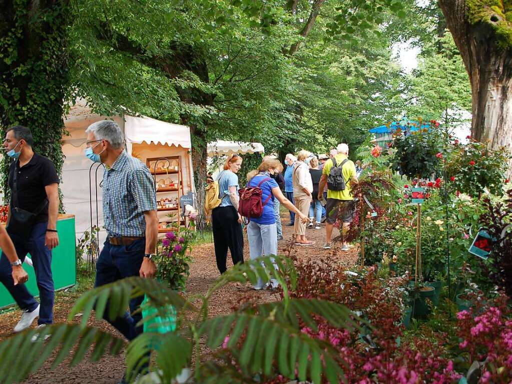 Pflanzen, Kunst und Kulinarisches: Die 18. Gartenmesse Diga hat an diesem Wochenende auf Schloss Beuggen stattgefunden.