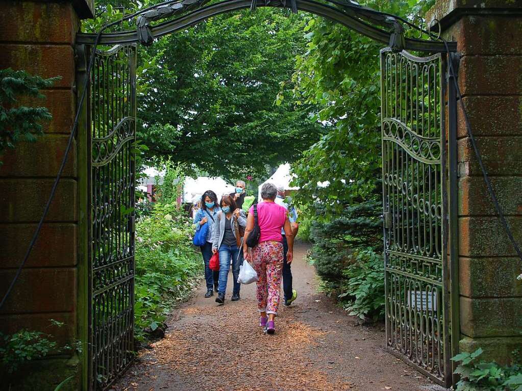 Pflanzen, Kunst und Kulinarisches: Die 18. Gartenmesse Diga hat an diesem Wochenende auf Schloss Beuggen stattgefunden.