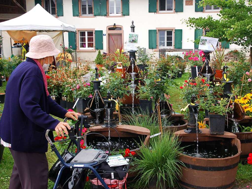 Pflanzen, Kunst und Kulinarisches: Die 18. Gartenmesse Diga hat an diesem Wochenende auf Schloss Beuggen stattgefunden.