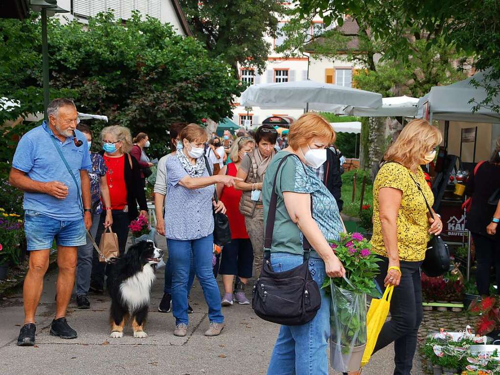 Pflanzen, Kunst und Kulinarisches: Die 18. Gartenmesse Diga hat an diesem Wochenende auf Schloss Beuggen stattgefunden.