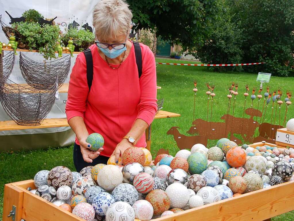 Pflanzen, Kunst und Kulinarisches: Die 18. Gartenmesse Diga hat an diesem Wochenende auf Schloss Beuggen stattgefunden.