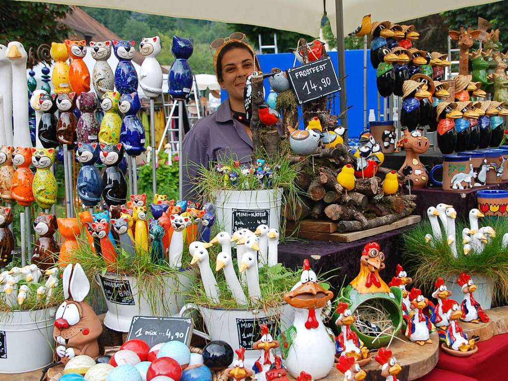 Pflanzen, Kunst und Kulinarisches: Die 18. Gartenmesse Diga hat an diesem Wochenende auf Schloss Beuggen stattgefunden.