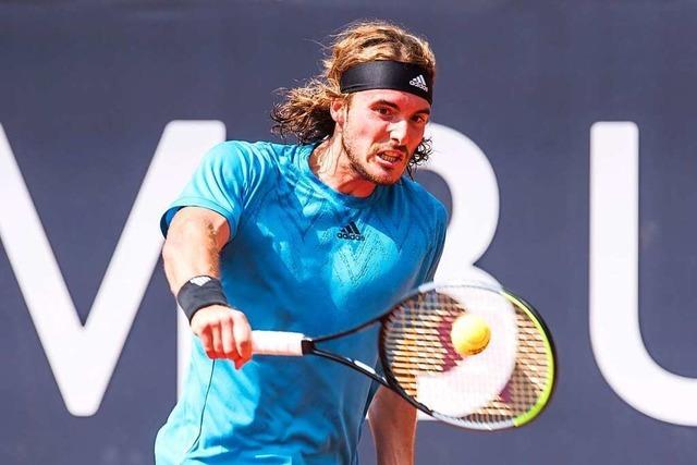 Turnierfavorit Tsitsipas ist in Hamburg schon drauen