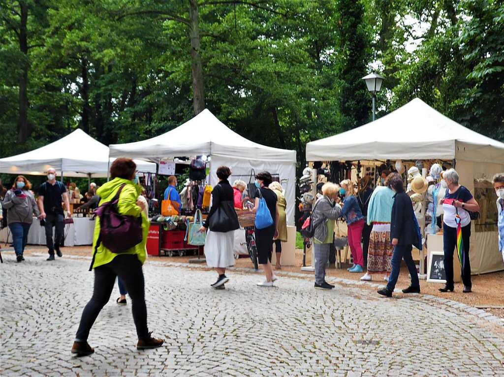 Auf dem 26. Kunsthandwerkermarkt gab es fr jeden Geschmack etwas zu entdecken.