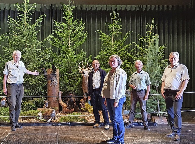 Vertreter aus Forst, Touristik, Jagd u...-Ludwig Gerecke und Klaus Lachenmaier.  | Foto: privat