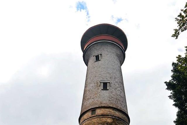 Der Turm auf der Hohen Möhr in Schopfheim-Raitbach wird saniert