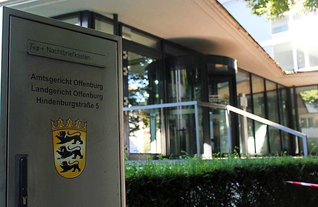 Am Landgericht Offenburg wurde verhandelt.  | Foto: Wolfgang Achnitz