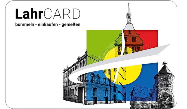 &#8195;So sieht die Lahrcard aus.   | Foto: Werbegemeinschaft Lahr