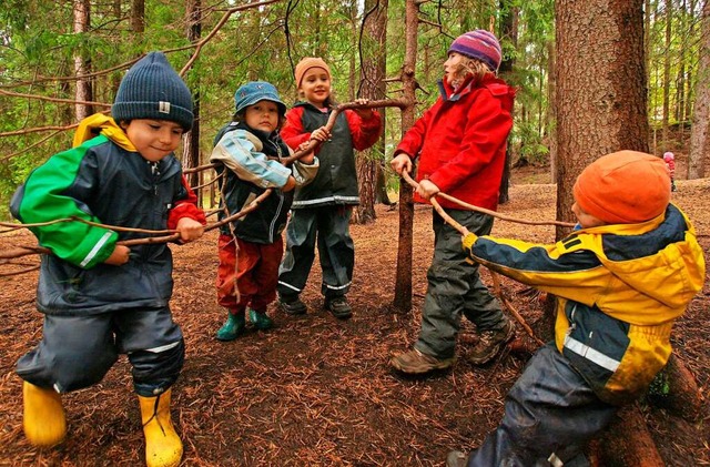 Der Ortschaftsrat von Nordschwaben hat... einen Waldkindergarten ausgesprochen.  | Foto: Martin Schutt