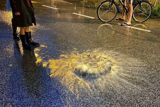 Mnchweier will knftigen groen Regenschden vorbeugen (Symbolbild).  | Foto: Frank Molter (dpa)