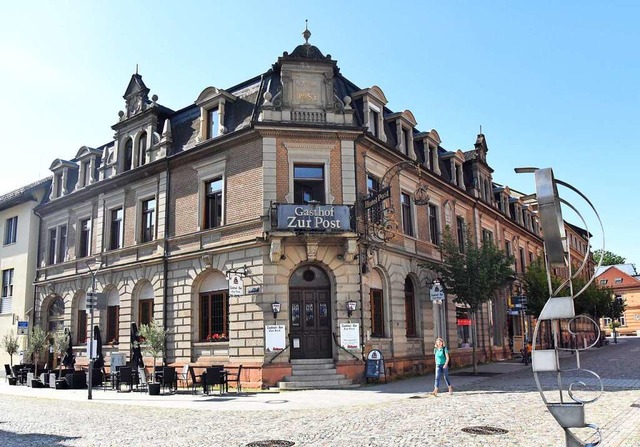 Das historische Gasthaus &#8222;Zur Po... Emmendingens geht in neue Hnde ber.  | Foto: Markus Zimmermann