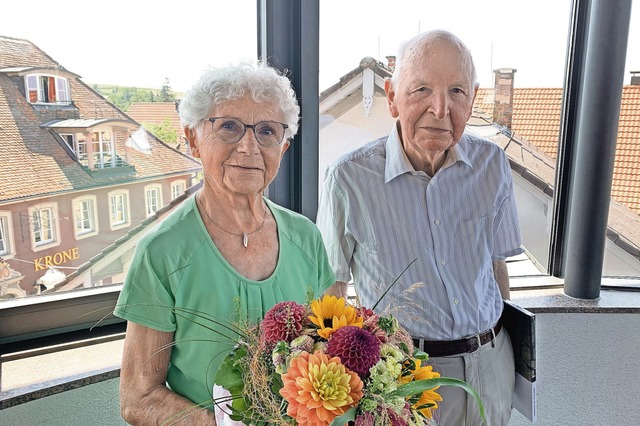 Eleonore  Feuerstein ist 86 Jahre alt ...wollen sie aufhren. Diesmal wirklich.  | Foto: Simone Hhl