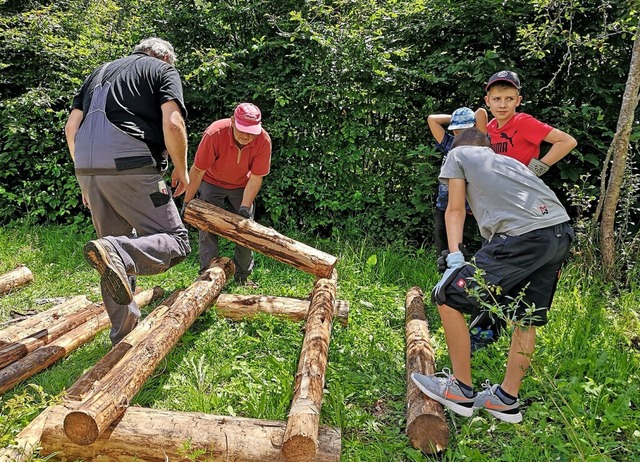 Hauke Schneider und Thomas Uhl (von li...e Stmme zusammengefgt werden mssen.  | Foto: Christiane Sahli