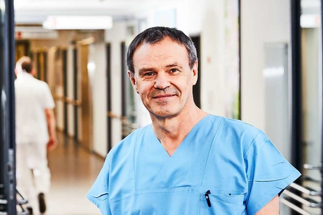 Fritz-Ulrich Hahne ist am Kreiskranken...Intensivmedizin und leitender Notarzt.  | Foto: Kreiskrankenhaus Emmendingen