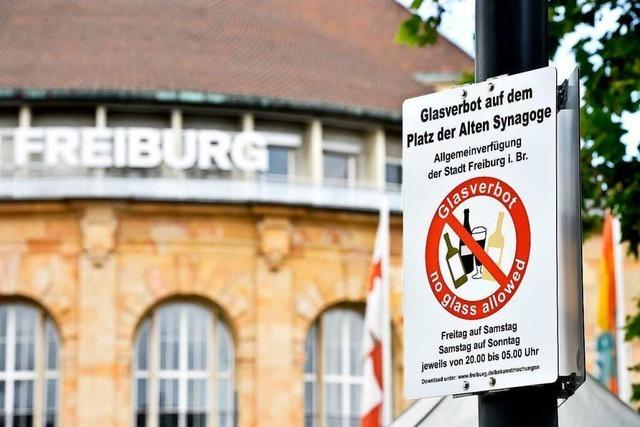 Freiburger Glasverbot zerschellt vor dem Verwaltungsgericht