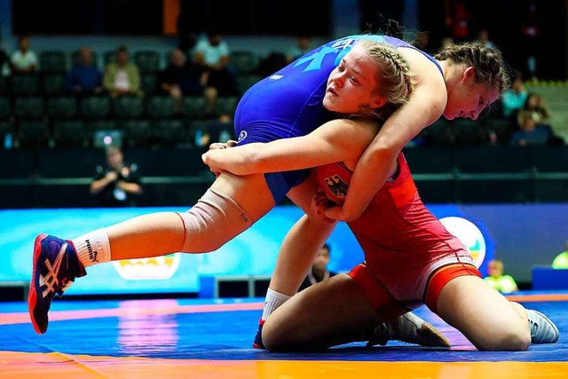 &#8222;Pltzlich verschwindet die Leid...ioren-WM 2019 (gegen Zsuzsanna Molnar)  | Foto: Kadir Caliskan, via www.imago-images.de