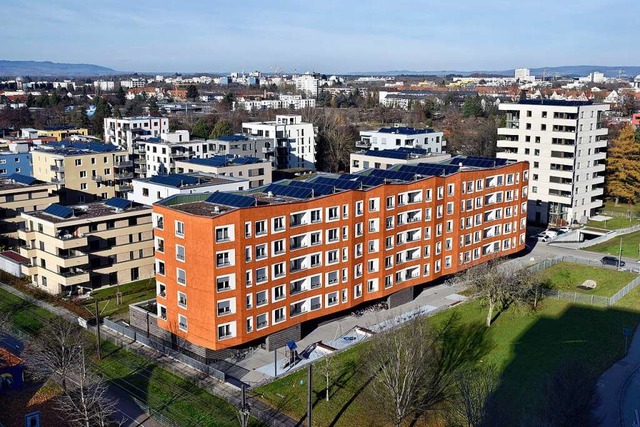 Auch das Energiekonzept fr Gutleutmat...feld als vorbildlich gepriesen worden.  | Foto: Thomas Kunz