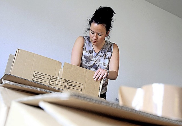 Wenn die Wohnung unbewohnbar geworden ist, heit es packen.  | Foto: Bodo Marks