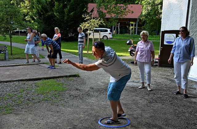 Eindrcke vom  Boule-Turnier   | Foto: Heinz und Monika Vollmar