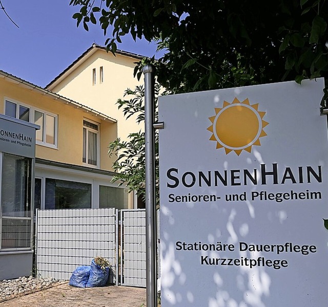 Aufstockung abgelehnt: Pflegeheim Sonnenhain  | Foto: Hans-Peter Mller