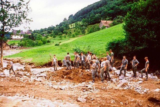 Freiamt und das Bleichtal waren 1987 Schauplatz einer Hochwasser-Katastrophe