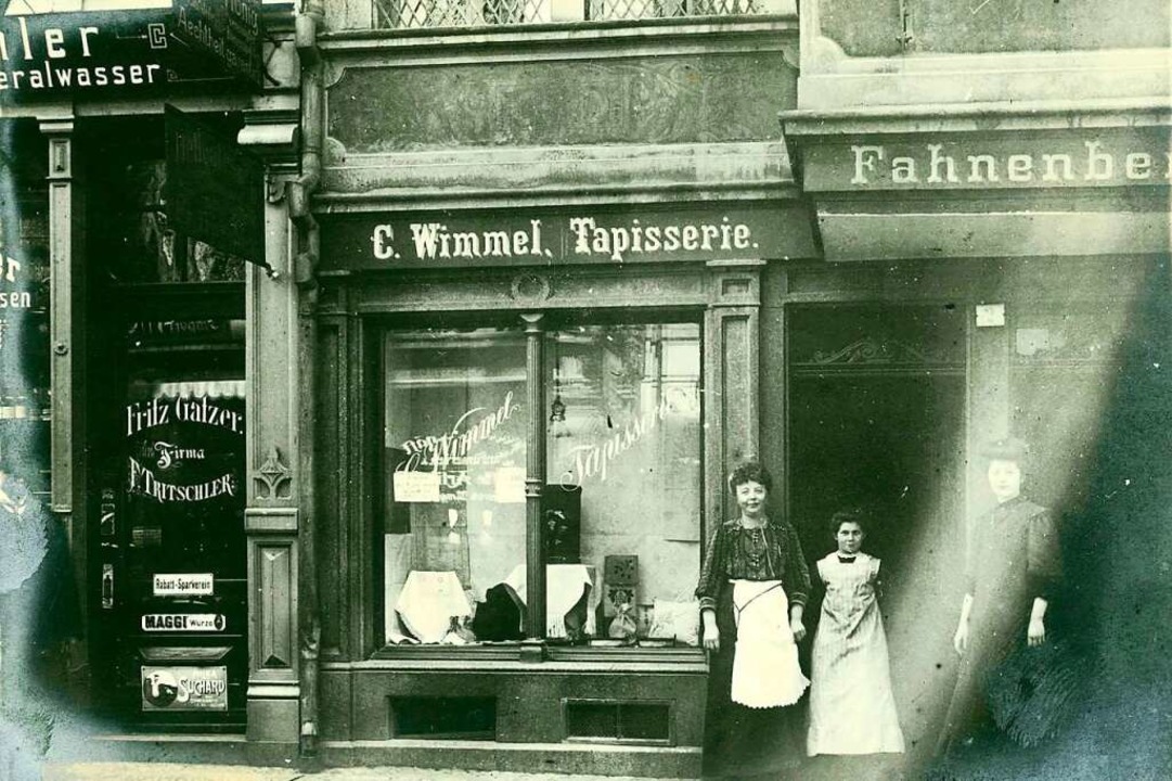 War ein kleines Paradies fr Handarbeitende: die Tapisserie von Conrad Wimmel.  | Foto: Archiv Manfred Gallo