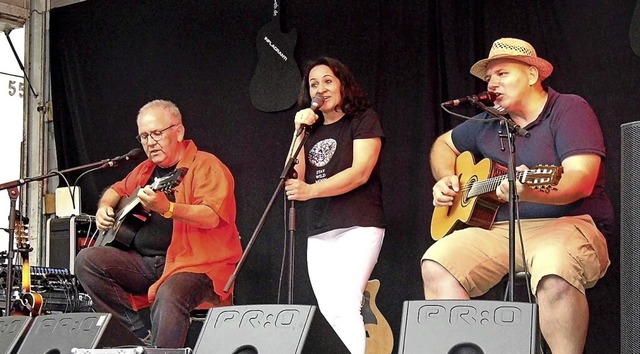 Christoph Schweizer (links), Alexandra Matths und Heiko Bregger  | Foto: Gudrun Gehr