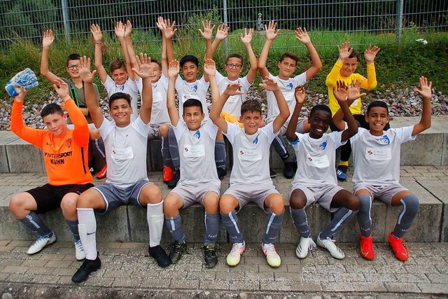 Mit Spa dabei: das Team des ETSV Offenburg  | Foto: Hubert Rderer