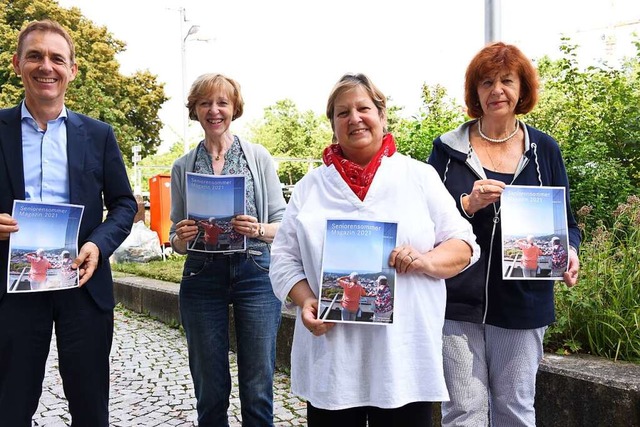 Freuen sich auf den Seniorensommer 202...benfalls dem Seniorenbeirat angehren.  | Foto: Robert Bergmann