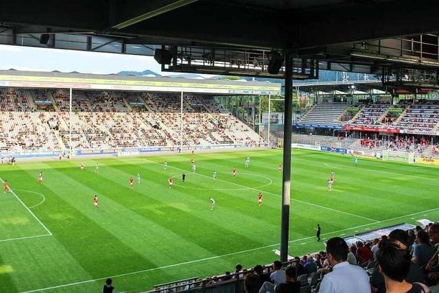 Wie war's beim ... ersten Profi-Fuballspiel in Freiburg vor Publikum?