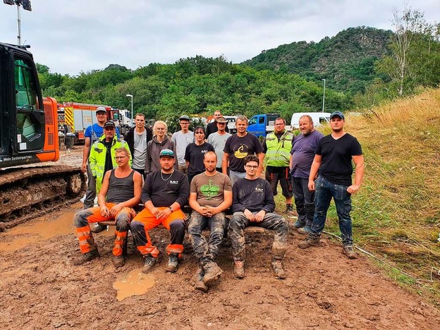 Die Helferinnen und Helfer  | Foto: privat