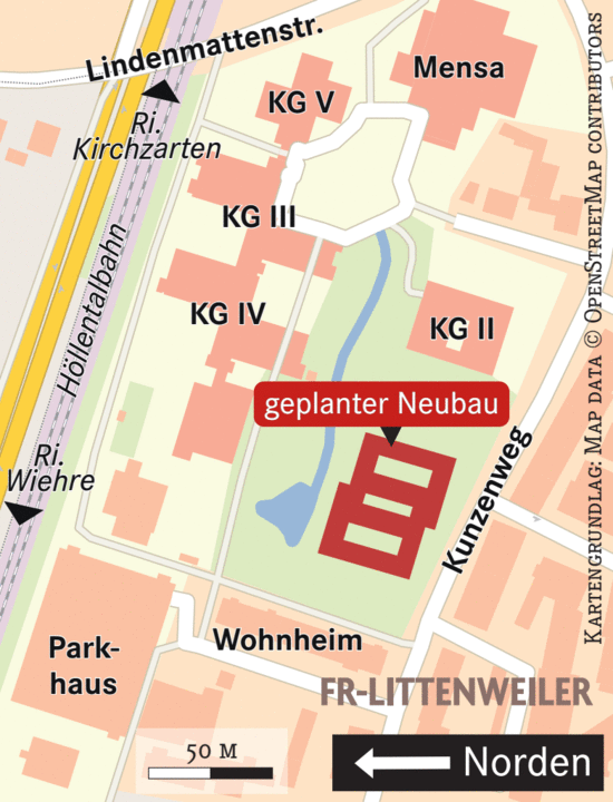 Pädagogische Hochschule Freiburg plant Neubau für 23 Millionen Euro