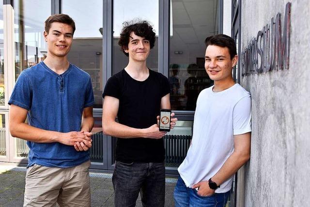 Mit einem Wisch zum Job: Freiburger Schüler entwickeln eine Vermittlungs-App
