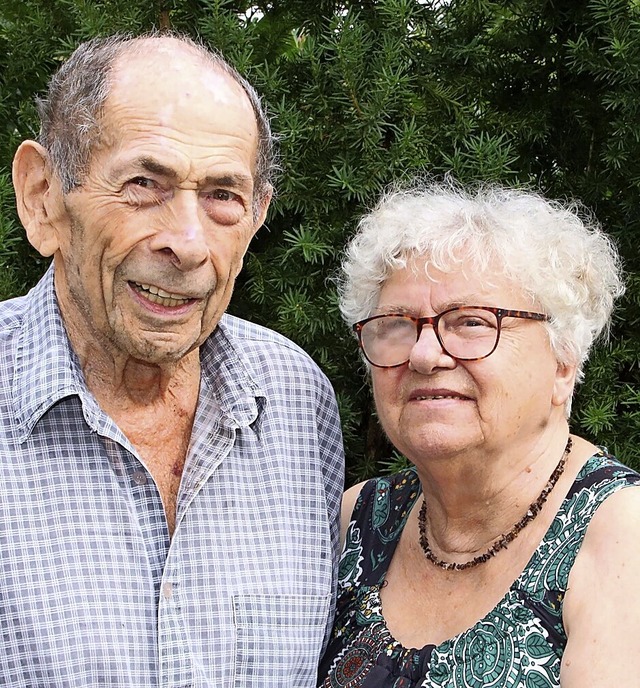 Waldemar und Hilde Wangler  | Foto: Ulrike Hiller